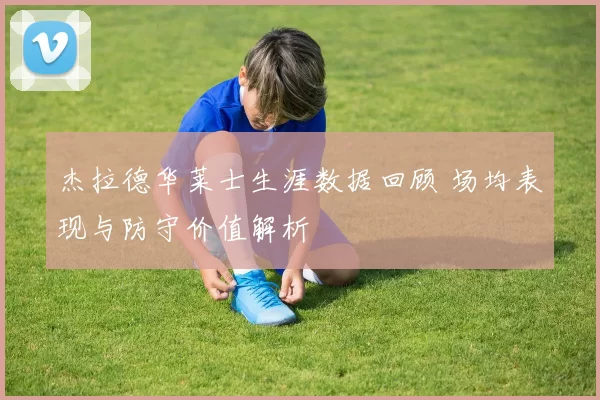 杰拉德华莱士生涯数据回顾 场均表现与防守价值解析
